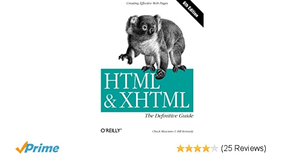 Html xhtml definitive guide 6th edition free